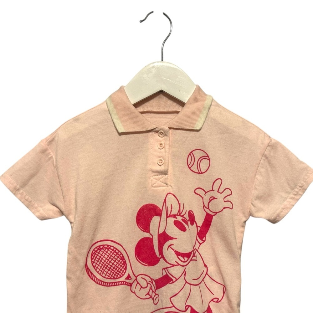 ⭐️ 5/$30 Disney Jr. Minnie Mouse Polo Shirt size 24 Months - Picture 2 of 2